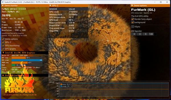 傲世ONIX Odyssey征途B570显卡首测:性能比肩4060