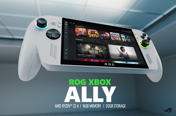 微软宣布合作款掌上游戏机