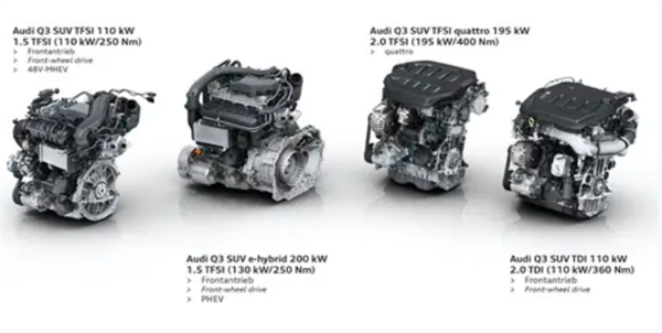首次增加插电混动！新一代奥迪Q3正式发布：海外起售价37万元