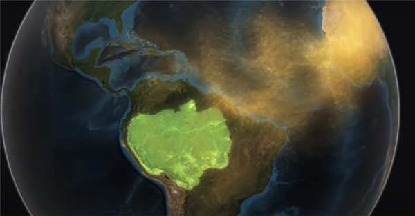 地球最大规模的“矿物质迁徙” 拯救了亚马逊雨林