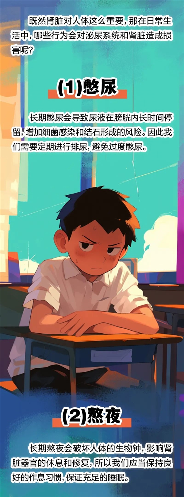透支的肾是补不回来的！5个伤肾行为很多人都在做