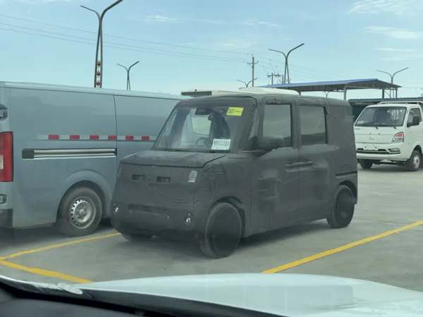 小小的也很可爱 比亚迪纯电K-Car谍照曝光：日本人有福了