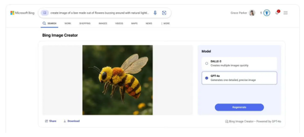 免费！微软Bing图像生成器接入更强GPT-4o