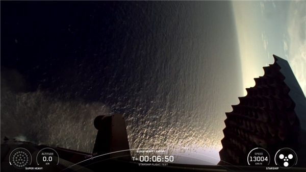 SpaceX星舰第十次试飞成功!二级飞船海上溅落放烟花“庆祝”