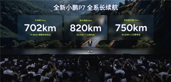 赛道超越小米SU7 Max!全新纯电轿跑小鹏P7上市:21.98万起