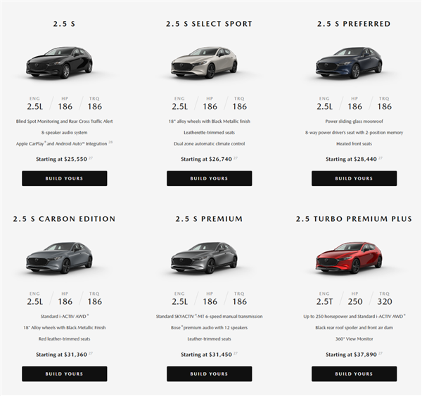 看了北美特供的马自达3 梁家辉来了都不会说塞车