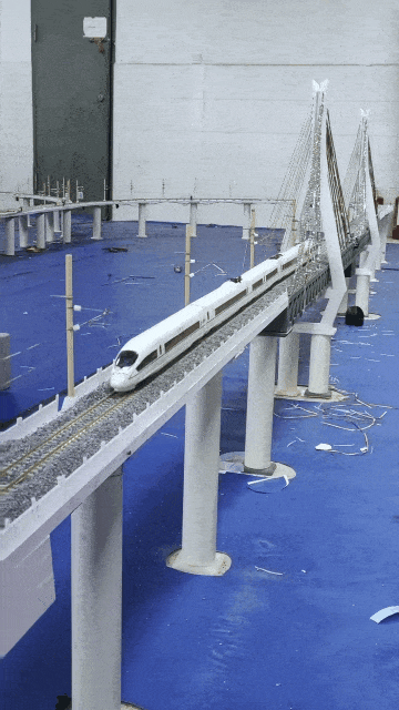 大学生打造微缩高铁模型:完整复刻 已成为教材