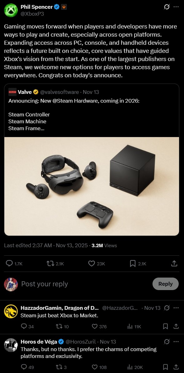 V社越俎代庖 将PC游戏带入客厅